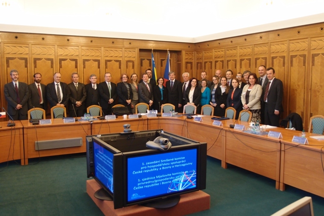 Picture for First meeting between Joint Commission of Bosnia and Herzegovina and Czech Republic